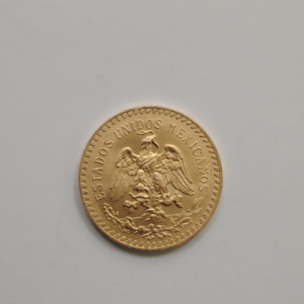 K1 41.6 GRMS 21 K IDENTIFICACIÓN MONEDA NOMINATIVA MONEDAS PESOS 50 PESOS (SEMINUEVO)
