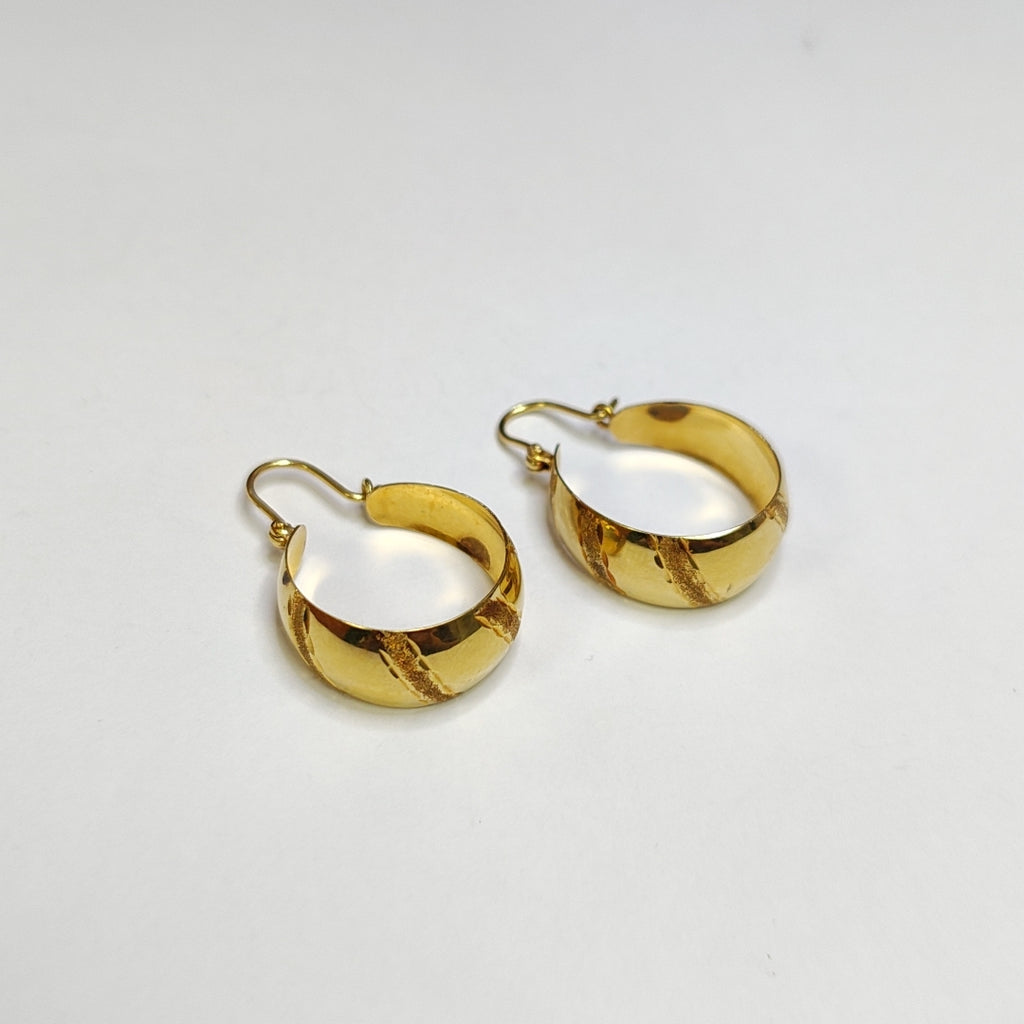 ARRACADAS PAR ORO 14 K 4,10 GRMS (SEMINUEVO)