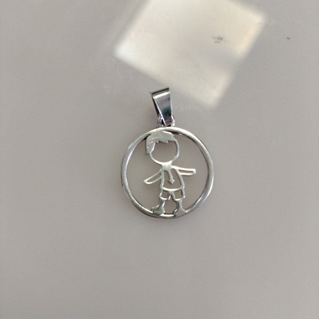 DIJE NIÑO PLATA .925 1.9 GR (NUEVO)