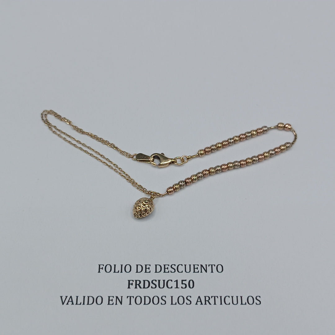 PULSERA ORO 14 K 3.1 GRMS (SEMINUEVO)