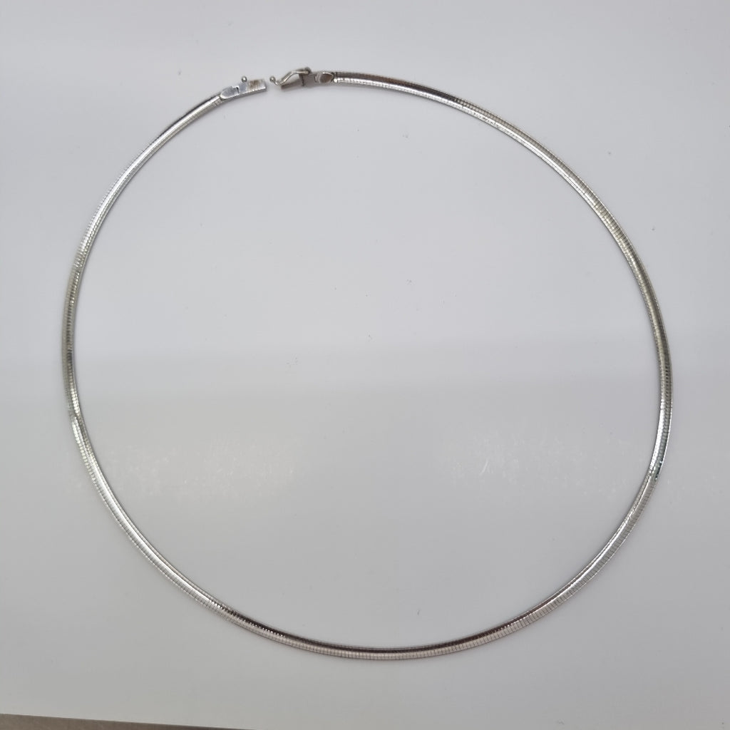GARGANTILLA ORO BLANCO 14 K 16 GRMS (SEMINUEVO)