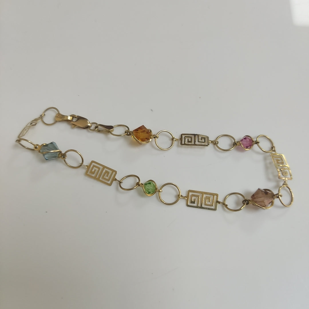 PULSERA ORO 14 K 2.9 GRMS (SEMINUEVO)