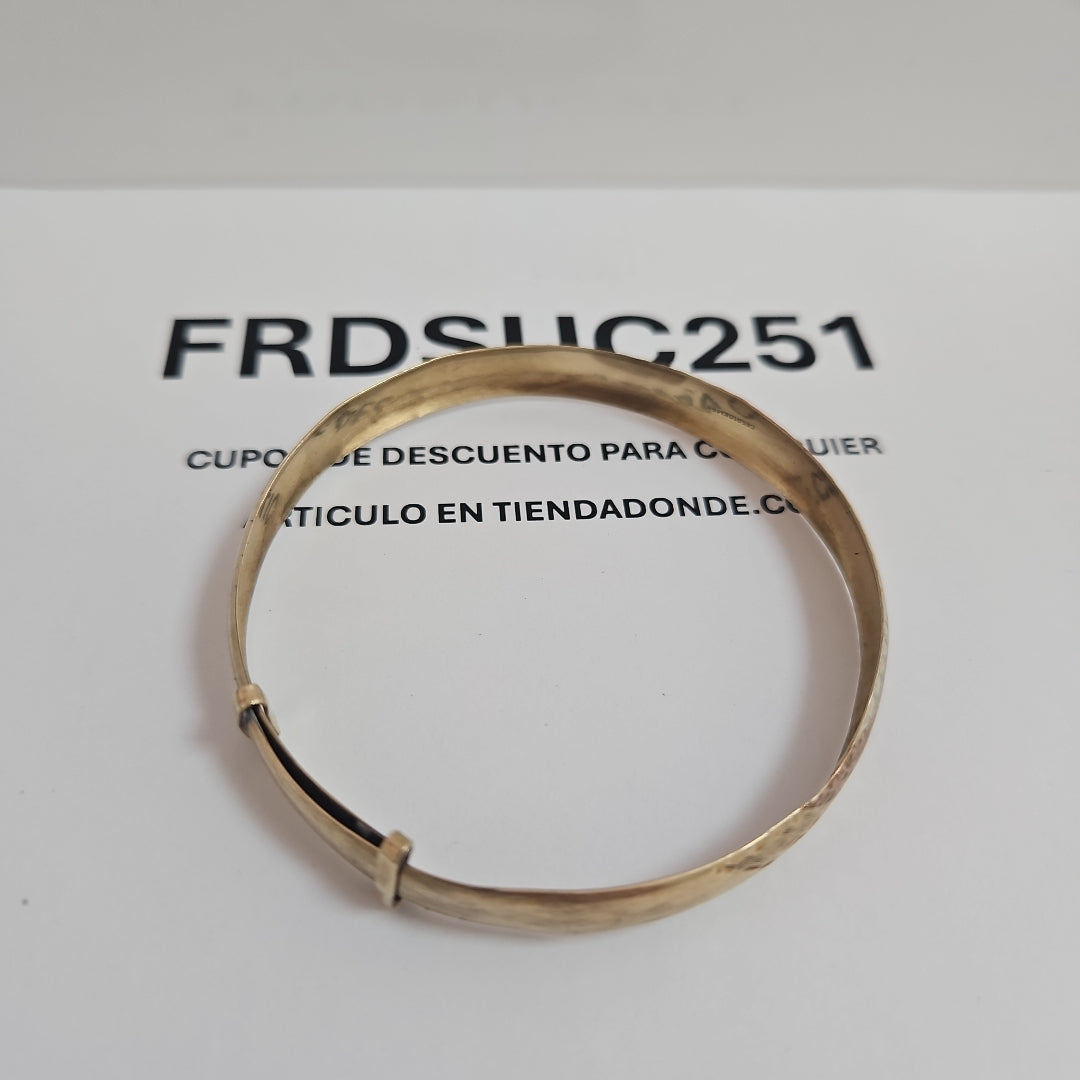 PULSERA RIGIDA ORO 10 K 7,20 GRMS (SEMINUEVO)