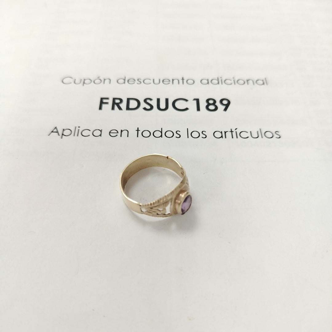 ANILLITO ORO 10 K 3.4 GRMS (SEMINUEVO)