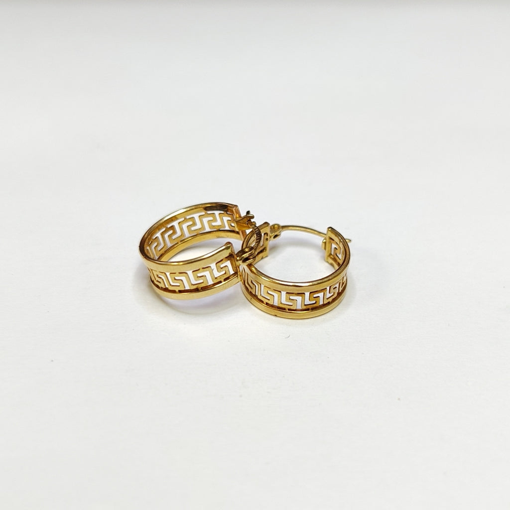 ARRACADAS PAR ORO 14 K 4,10 GRMS (SEMINUEVO)