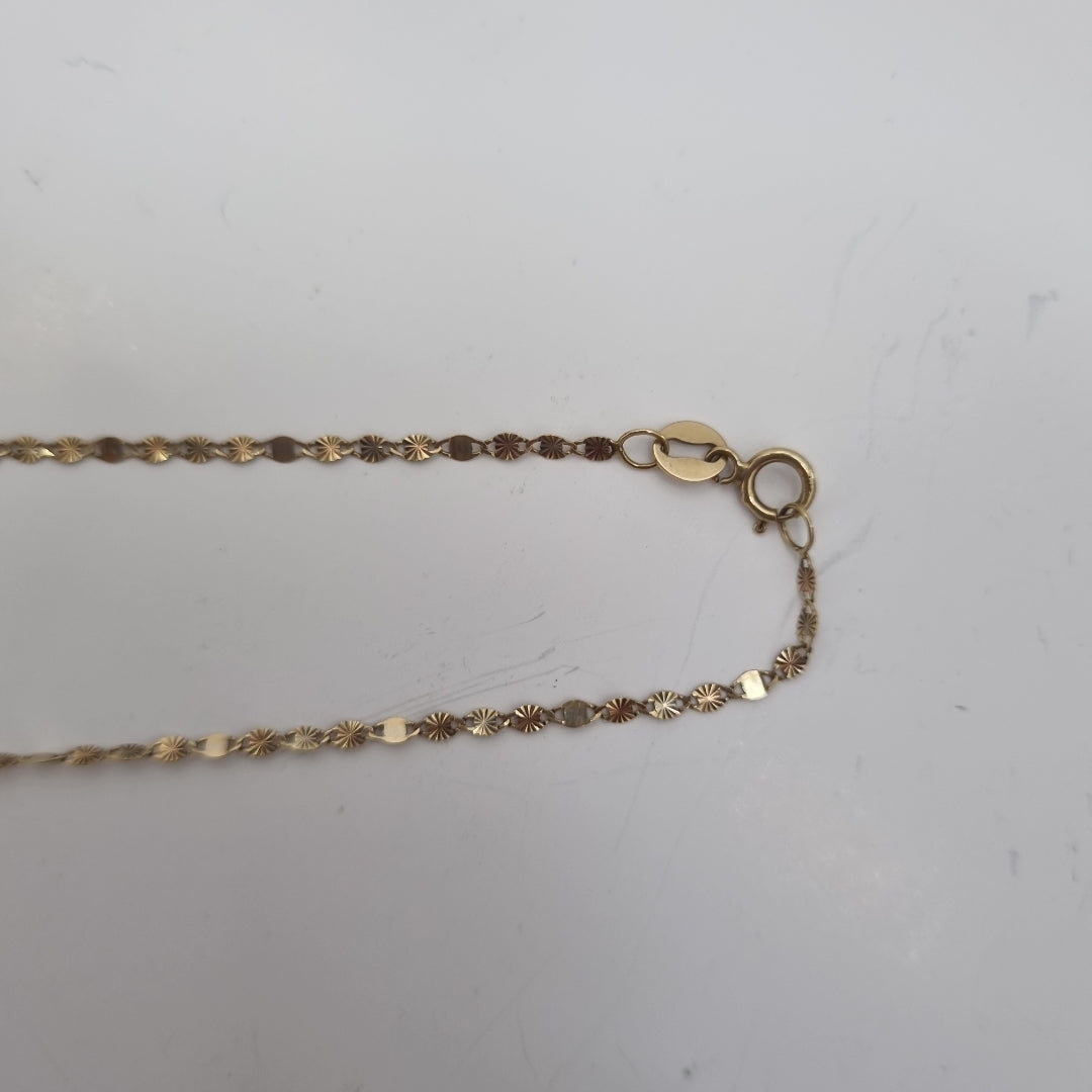 CADENA ORO 10 K 1.1 GRMS (SEMINUEVO)