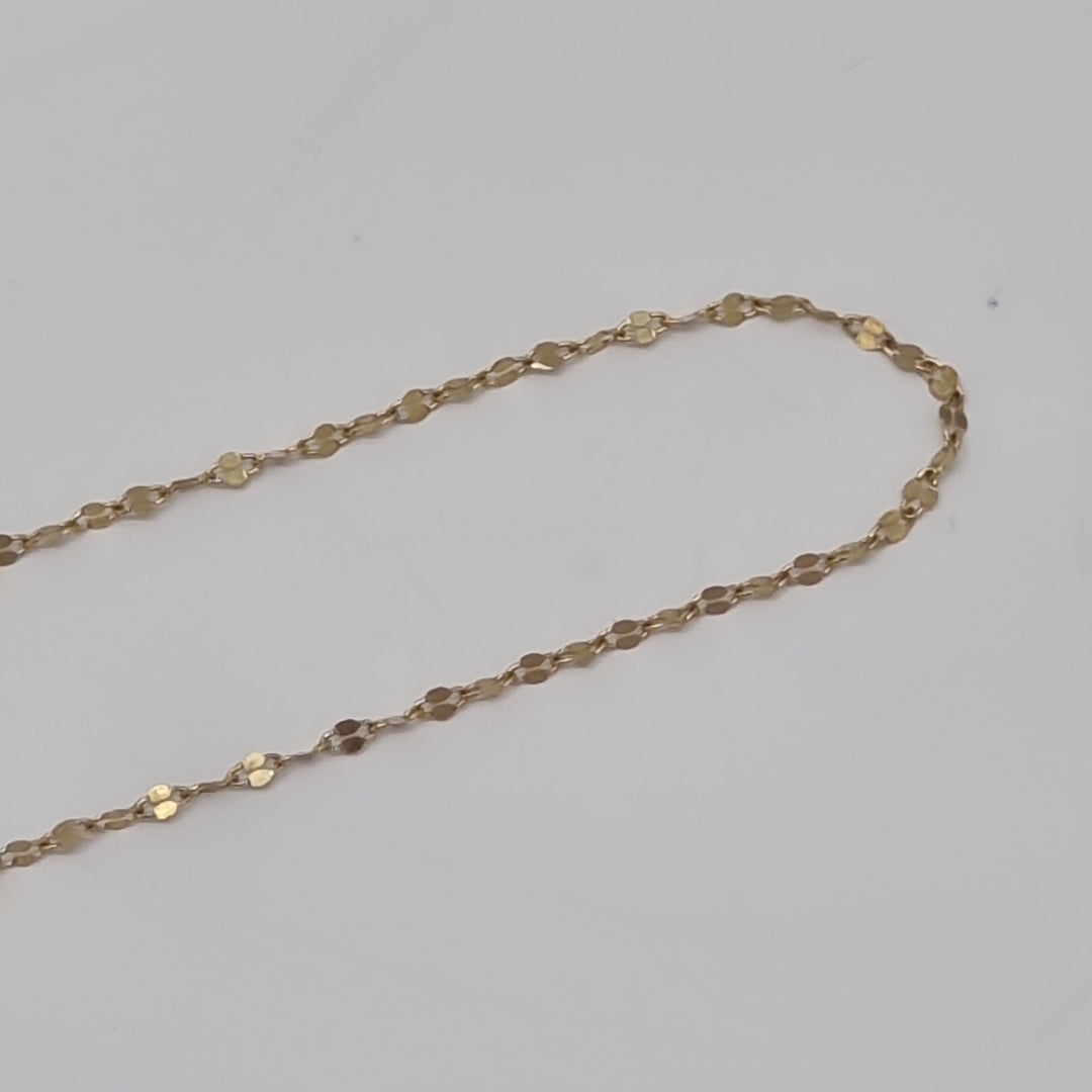 CADENA ORO 10 K 0,70 GRMS (SEMINUEVO)