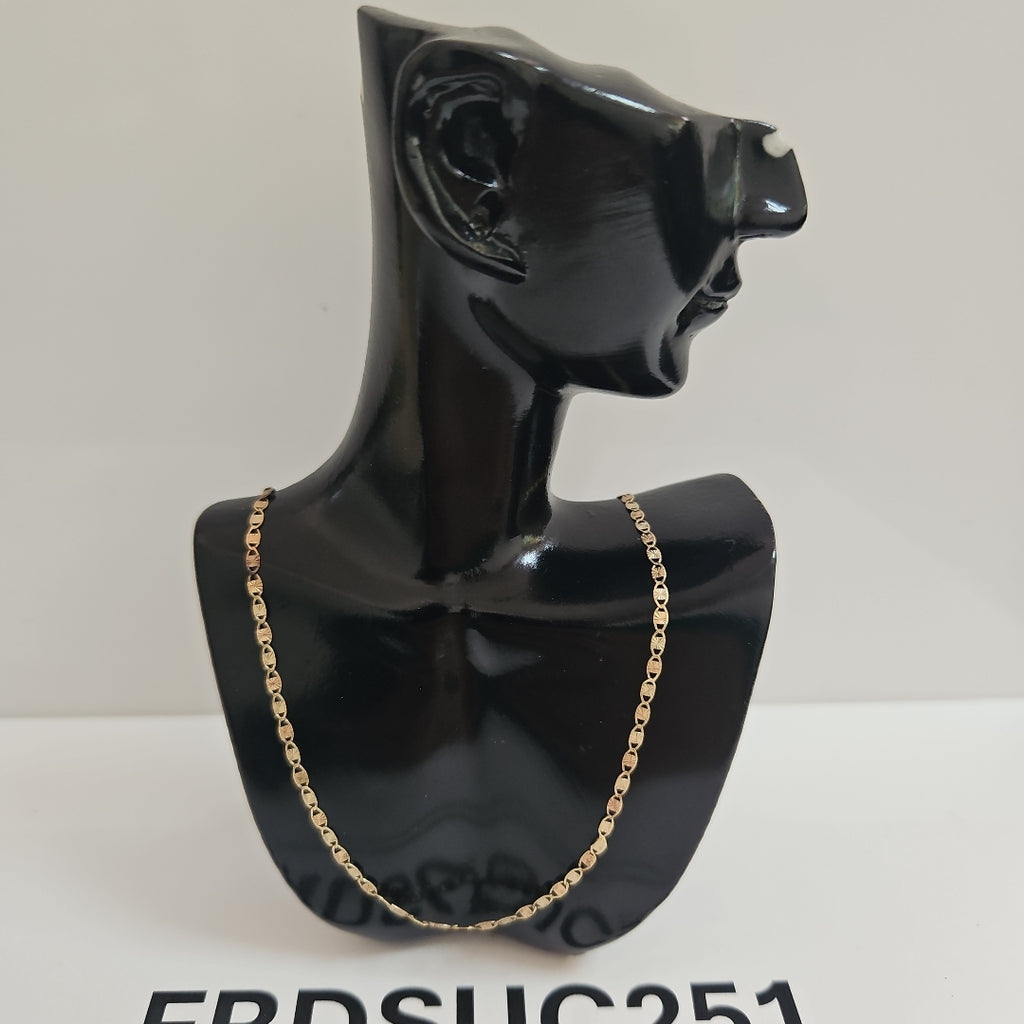 CADENA ORO, ORO COMBINADO 10 K 1.5 GRMS (SEMINUEVO)