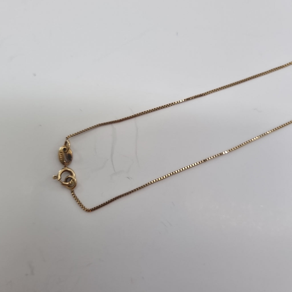CADENA ORO 10 K 1.2 GRMS (SEMINUEVO)