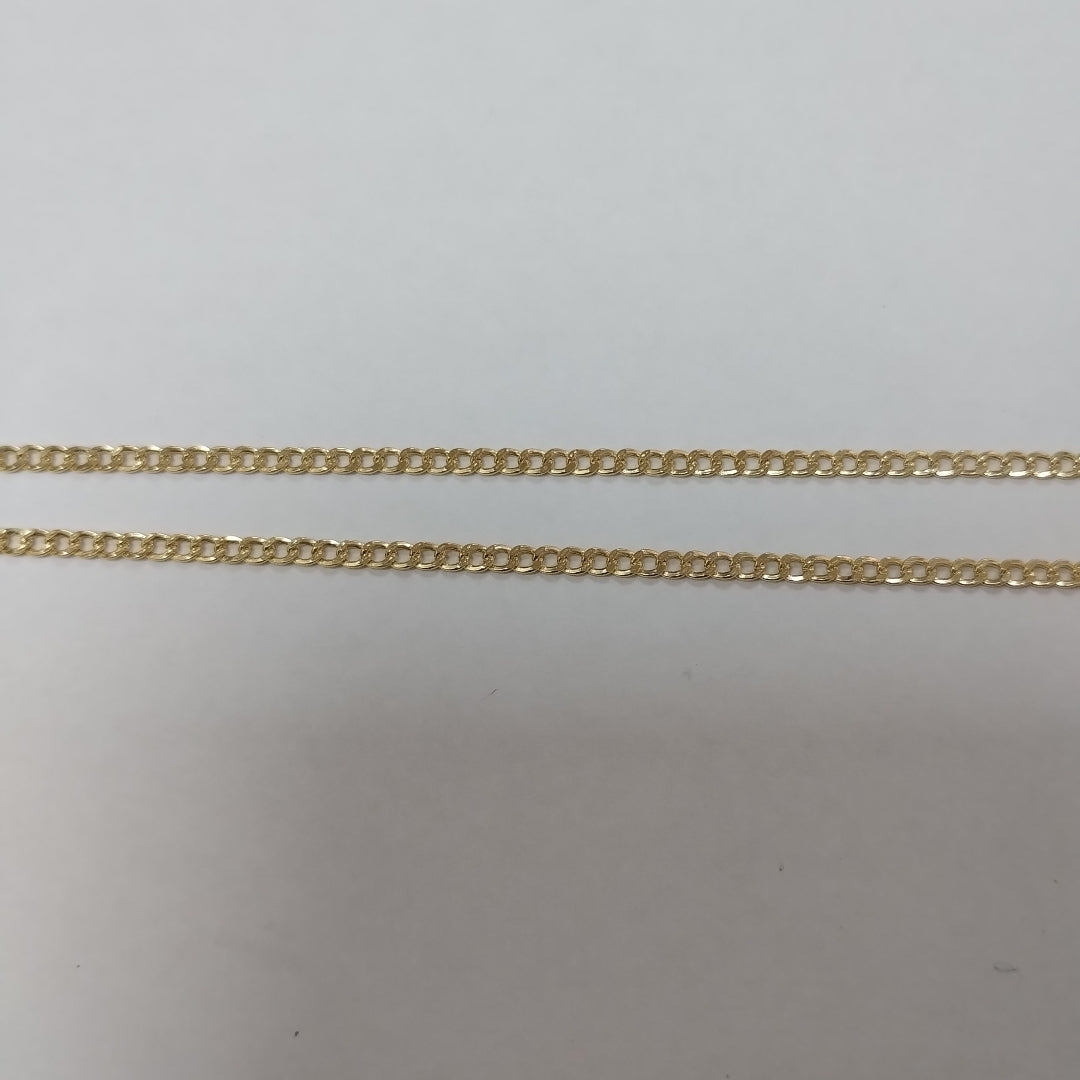 CADENAS BARBADA AMARILLA ORO 14K 2.1 (NUEVO)