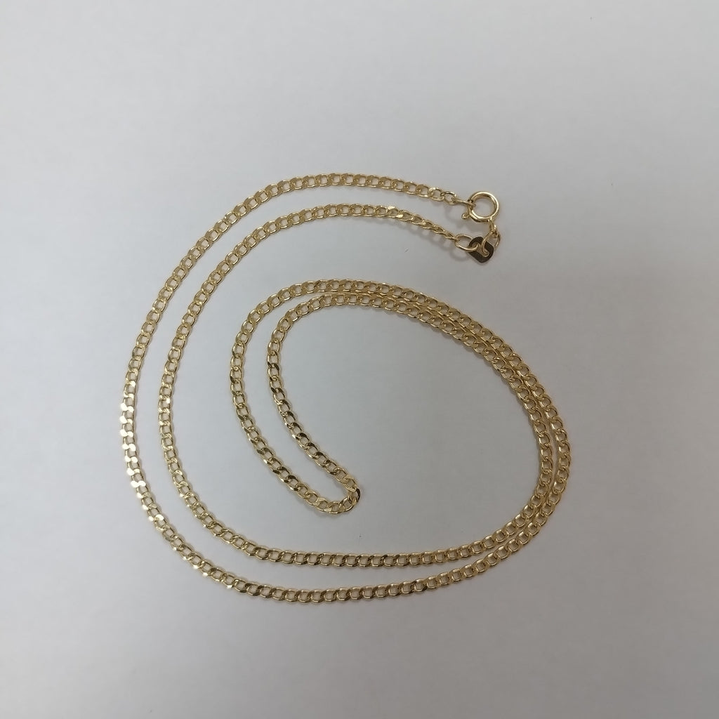 CADENAS BARBADA AMARILLA ORO 14K 1.9 (NUEVO)