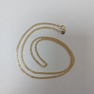 CADENAS BARBADA AMARILLA ORO 14K 1.9 (NUEVO)