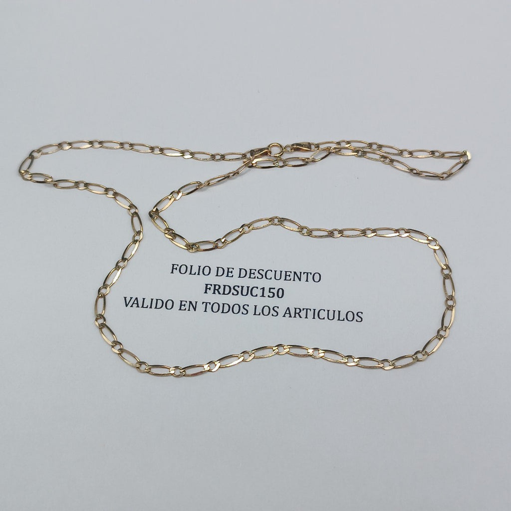 CADENA ORO 14 K 3.4 GRMS (SEMINUEVO)