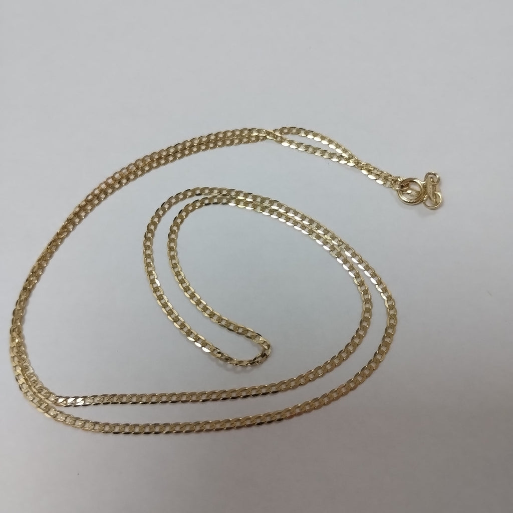 CADENAS BARBADA AMARILLA ORO 14K 1.9 (NUEVO)