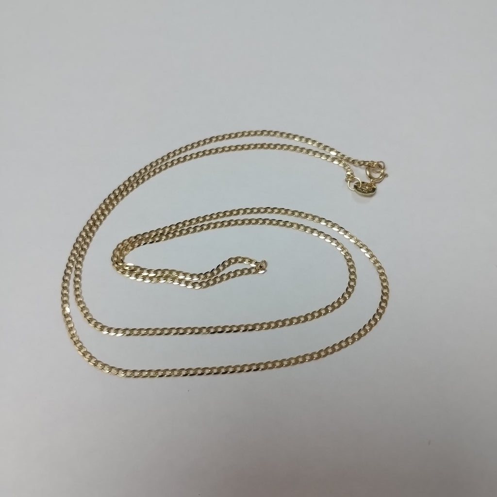 CADENAS BARBADA AMARILLA ORO 14K 2.1 (NUEVO)