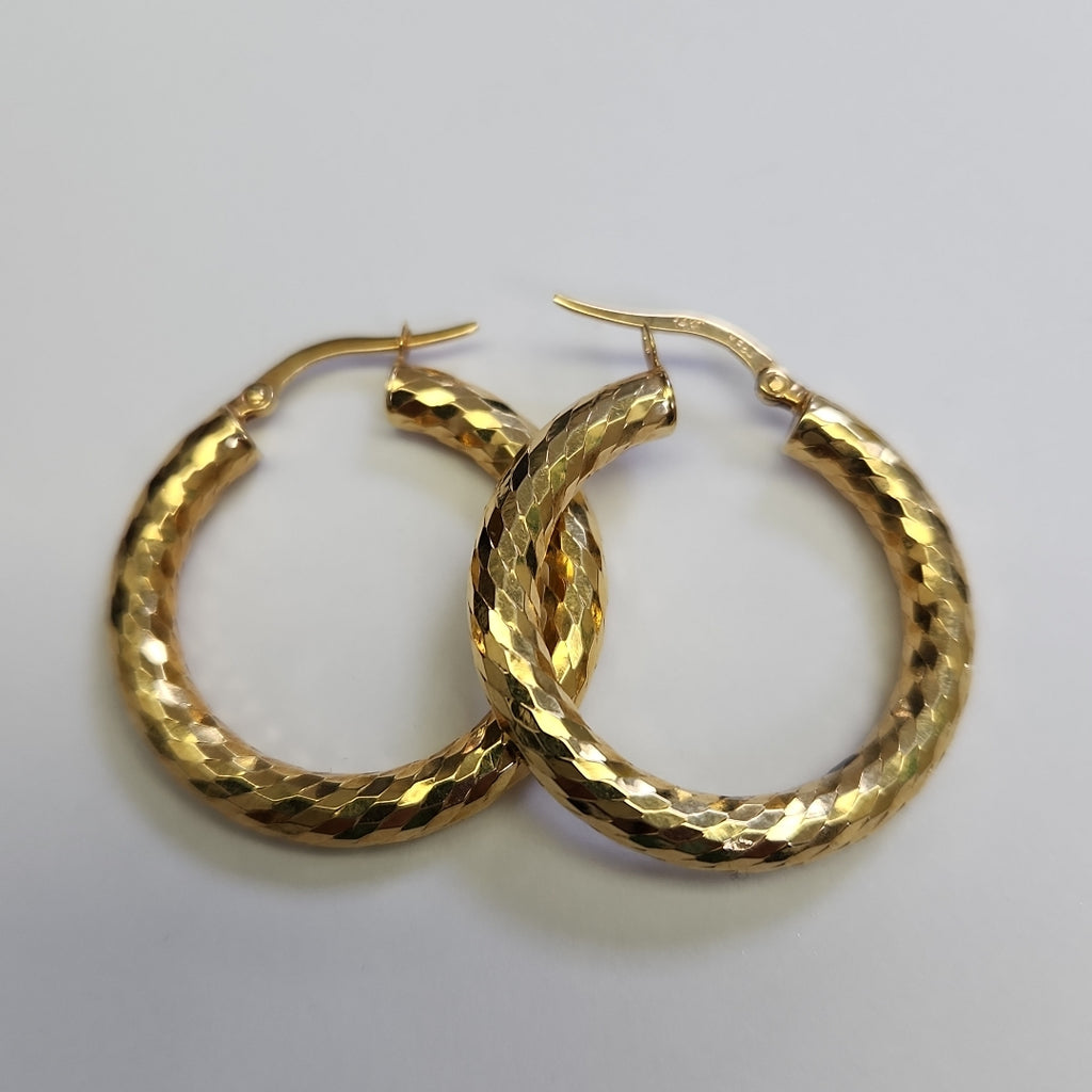 ARRACADAS PAR ORO 14 K 3,40 GRMS (SEMINUEVO)