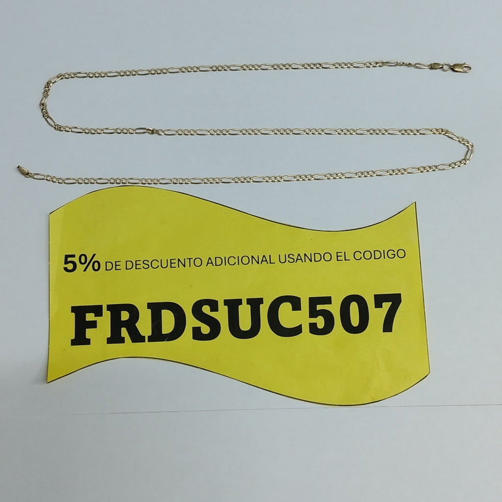 CADENA ORO 14 K 8.2 GRMS (SEMINUEVO)