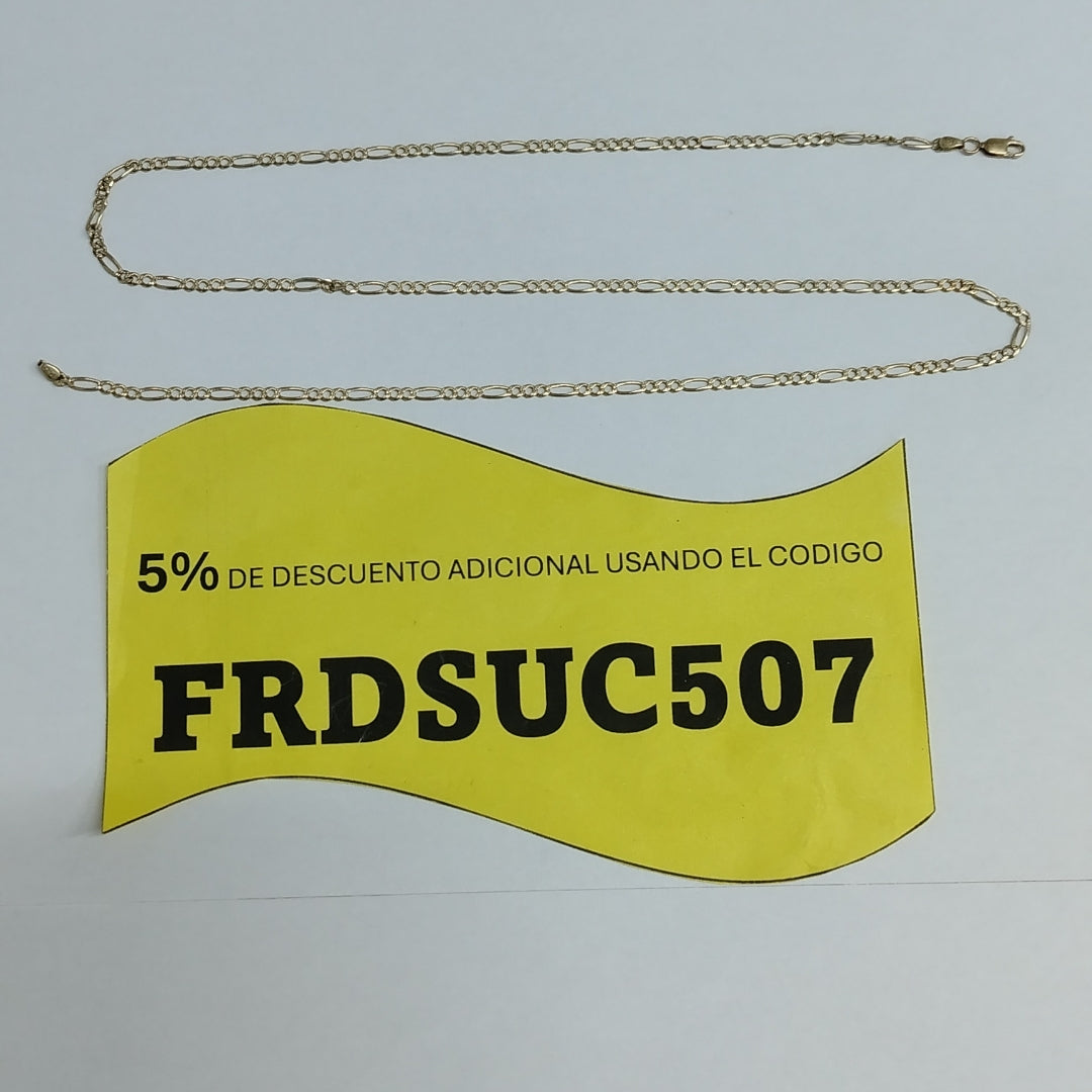 CADENA ORO 14 K 8.2 GRMS (SEMINUEVO)