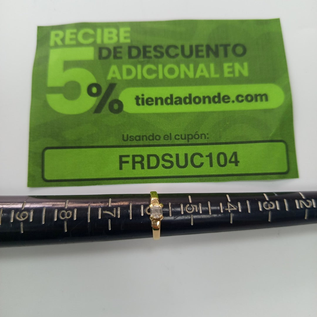 ANILLO ORO 14 K 2,80 GRMS (SEMINUEVO)