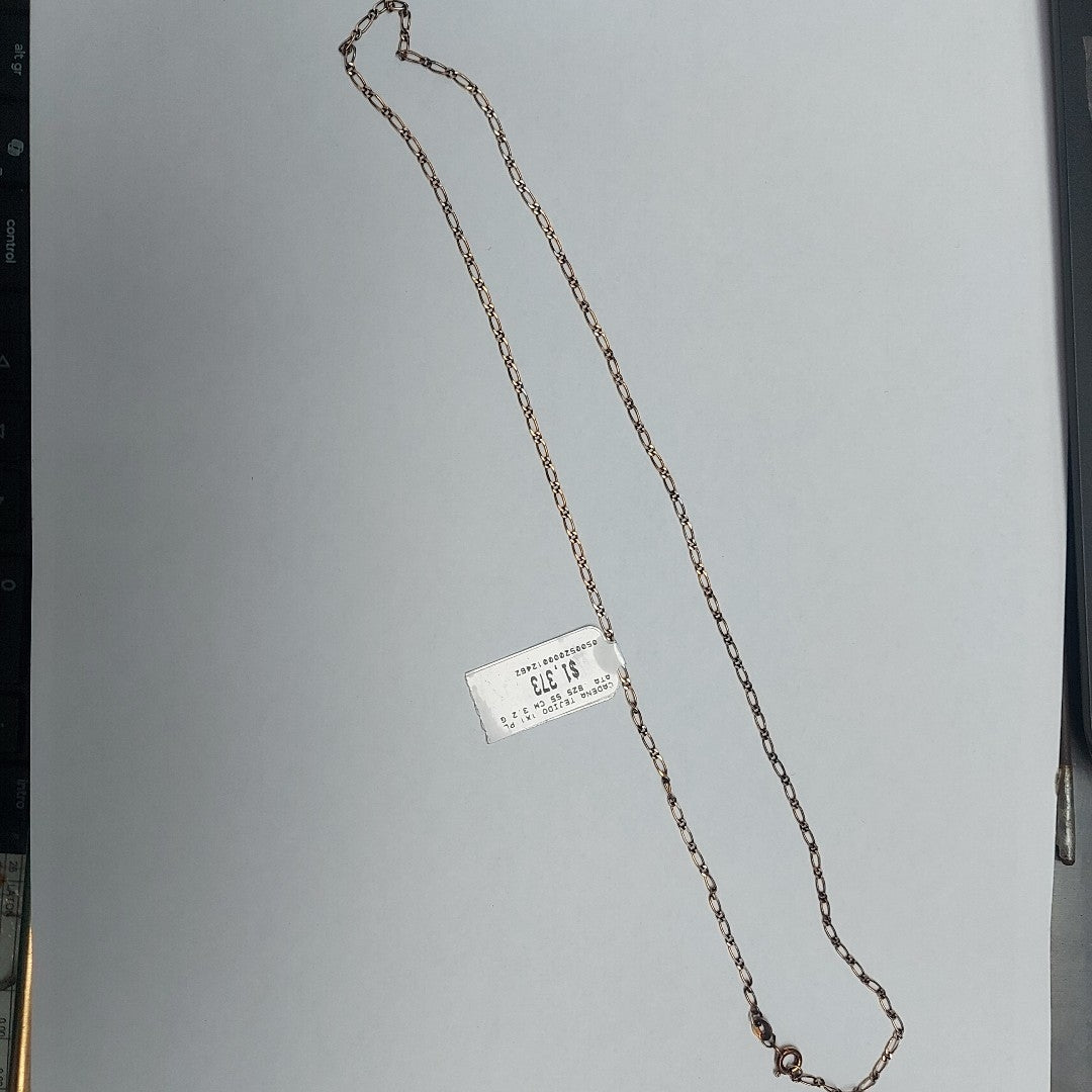 CADENA TEJIDO 1X1 PLATA .925 55 CM 3.2 GR (NUEVO)
