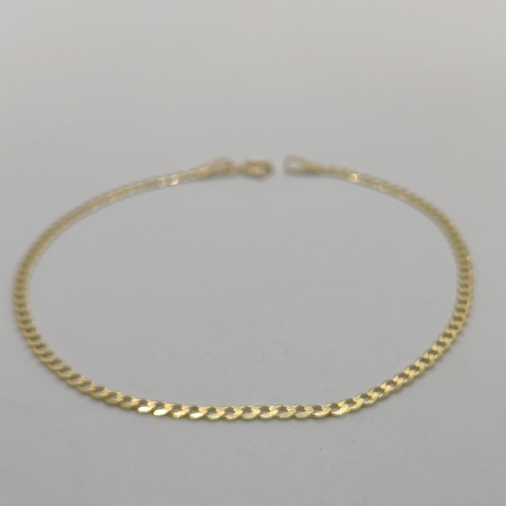 PULSERAS DAMA BARBADA AMARILLA ORO 14K 1.2 (NUEVO)