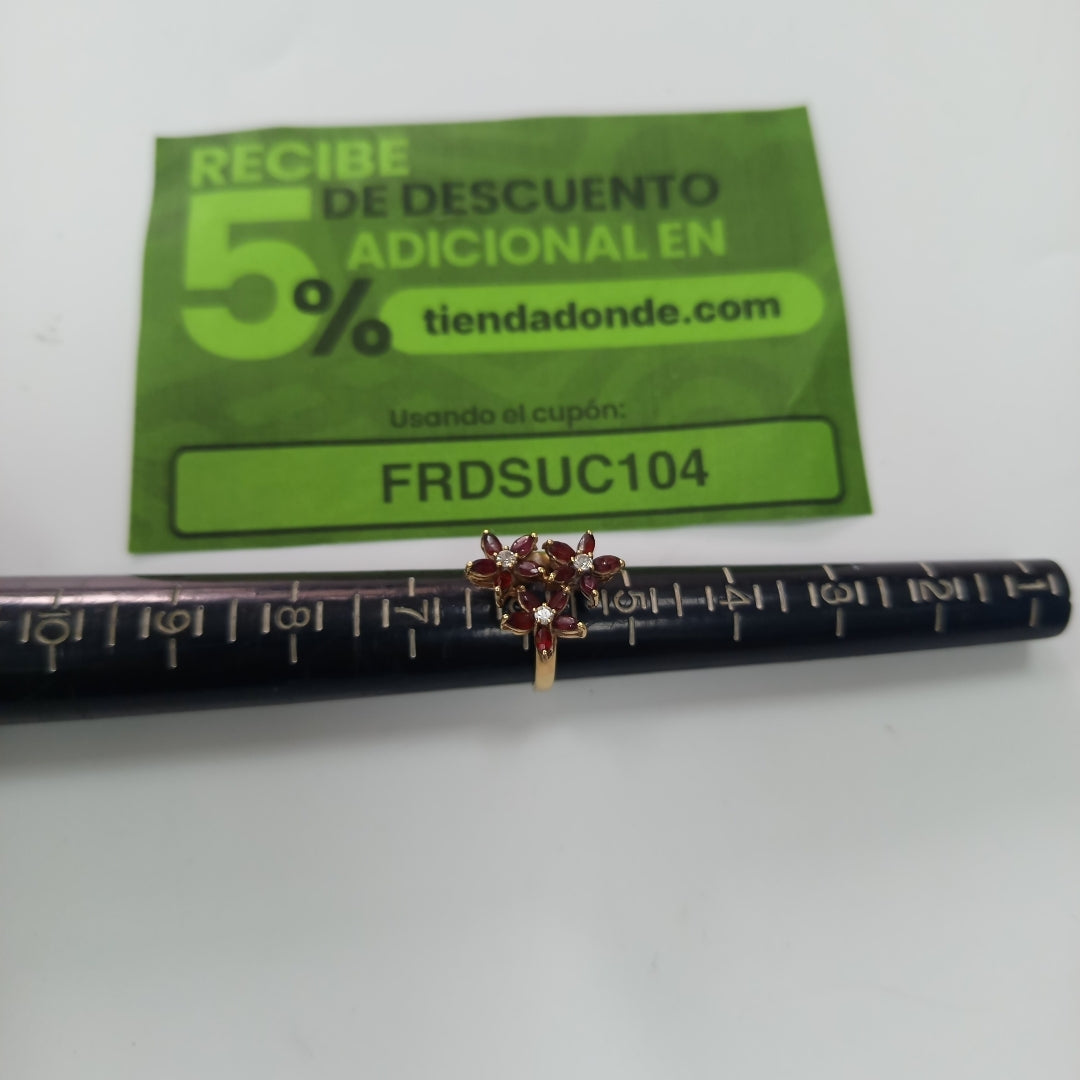 ANILLO ORO 14 K 5,90 GRMS (SEMINUEVO)