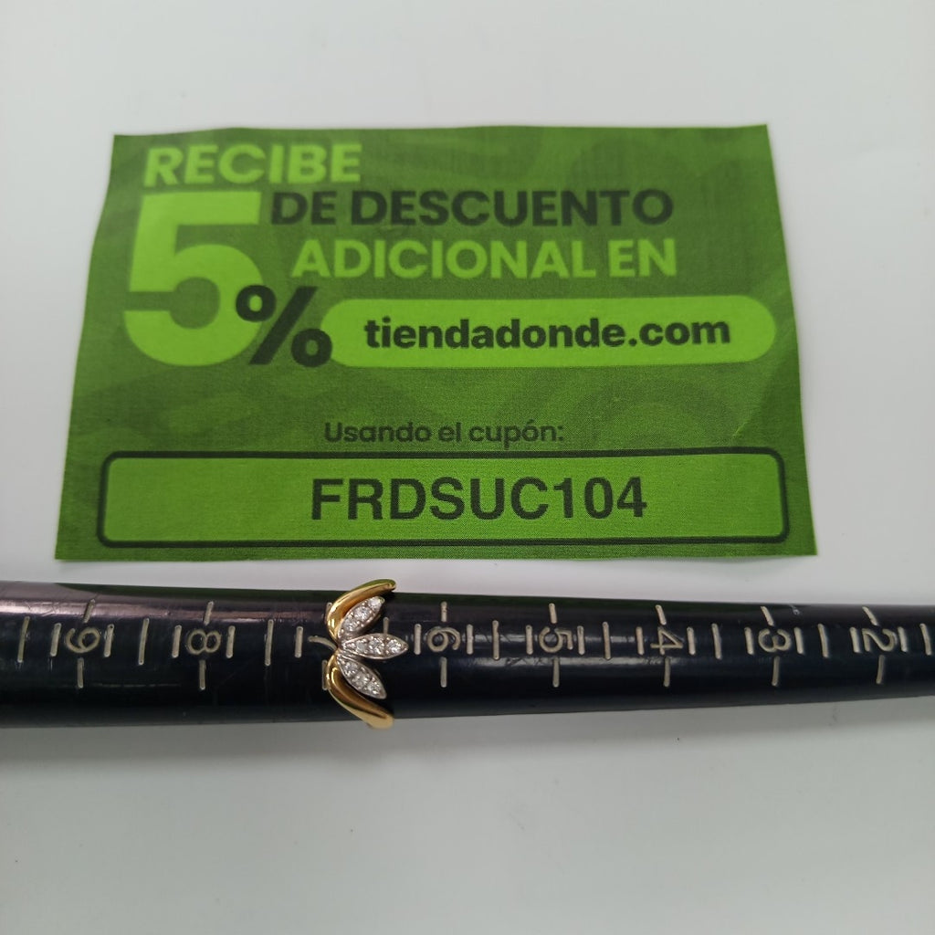 ANILLO ORO 14 K 2,80 GRMS (SEMINUEVO)