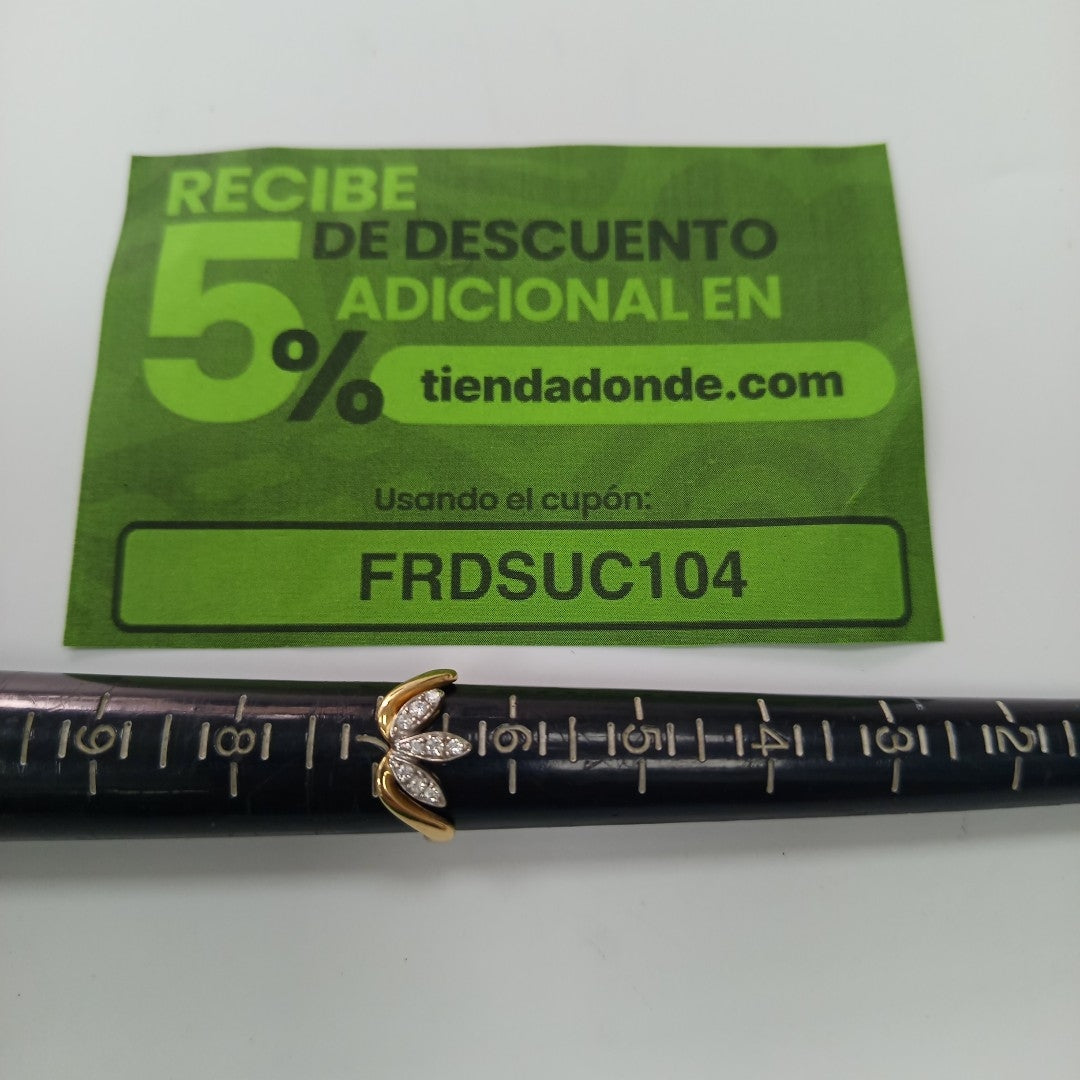ANILLO ORO 14 K 2,80 GRMS (SEMINUEVO)
