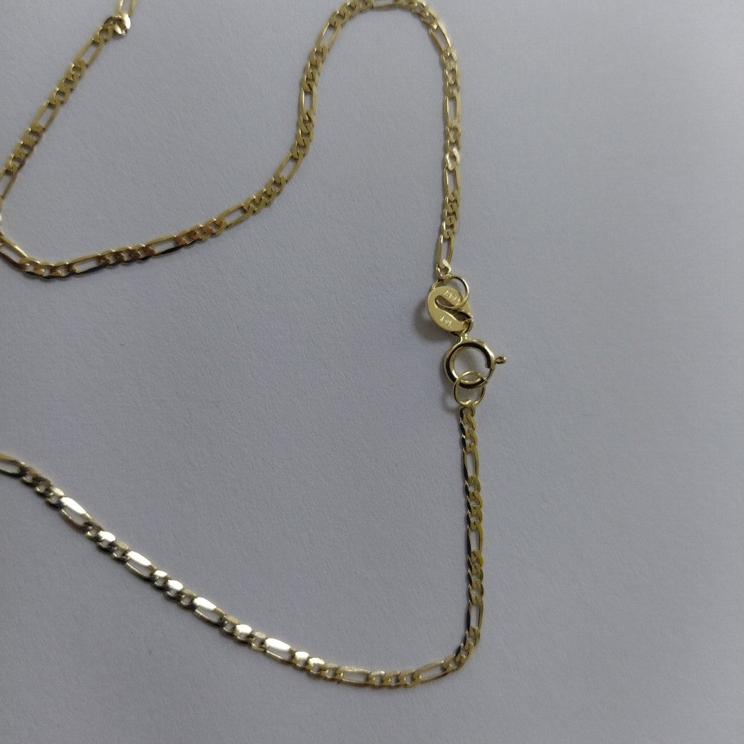 CADENAS CARTIER 3 1 AMARILLA ORO 14K 1.9 (NUEVO)