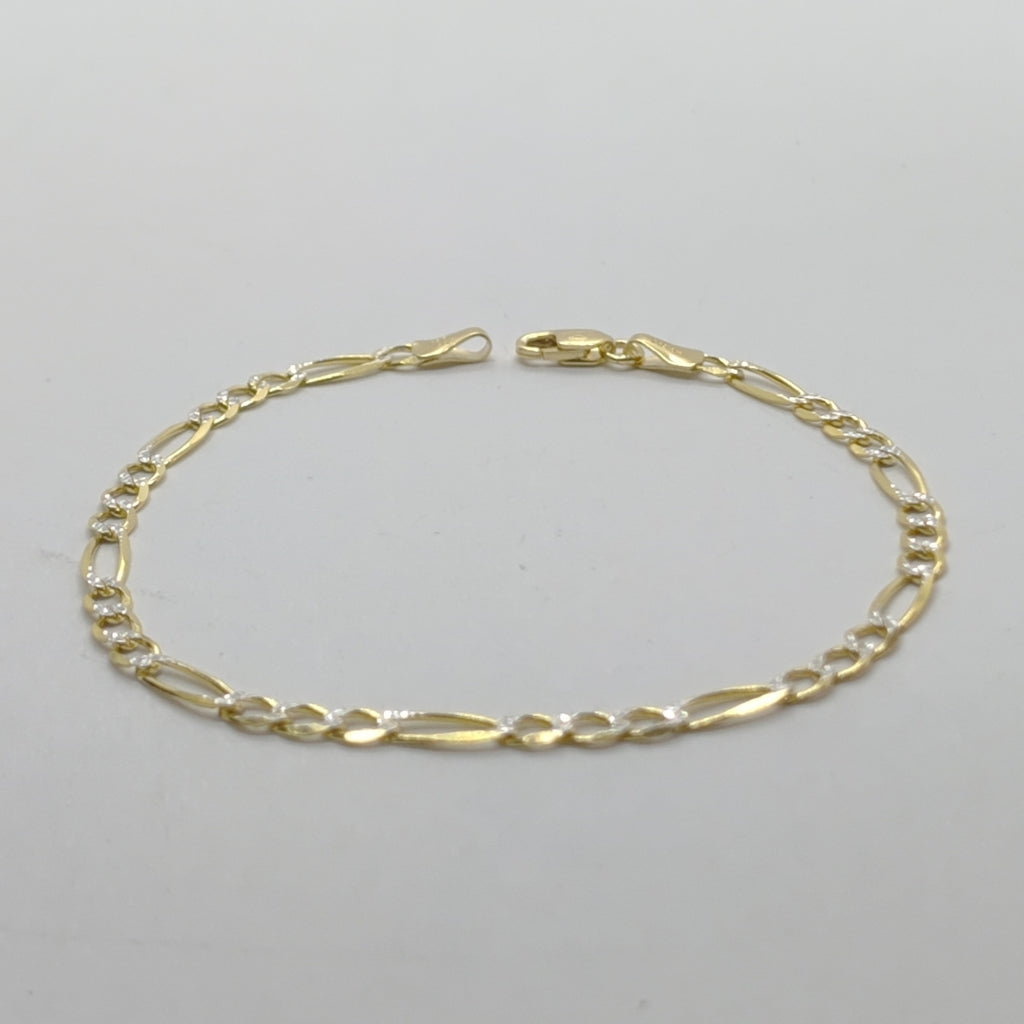PULSERAS DAMA CARTIER 3 1 DIAMANTADA ORO 14K 2.6 (NUEVO)
