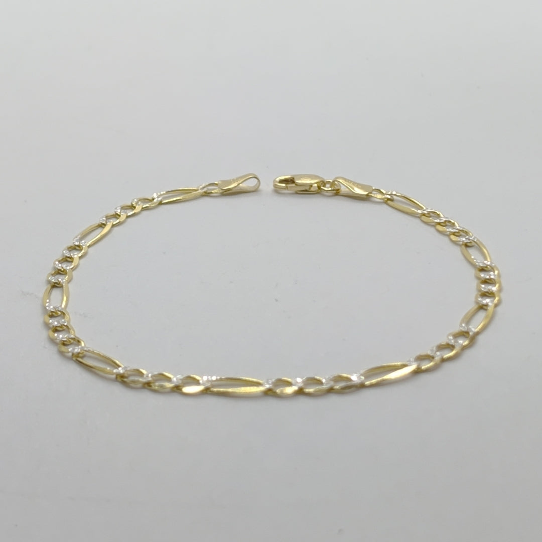 PULSERAS DAMA CARTIER 3 1 DIAMANTADA ORO 14K 2.6 (NUEVO)