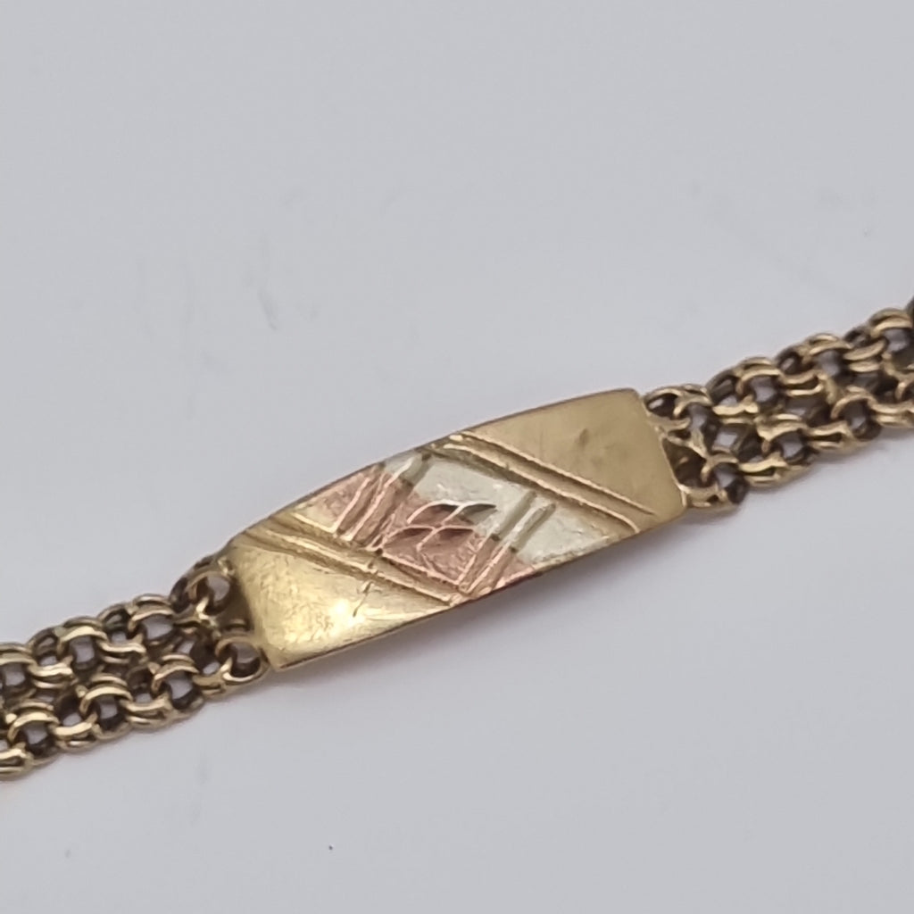 PULSERA ORO 10 K 10.2 GRMS (SEMINUEVO)