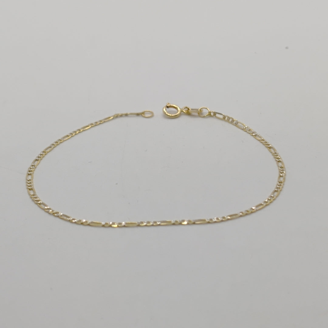 PULSERAS DAMA CARTIER 3 1 DIAMANTADA ORO 14K 0.8 (NUEVO)