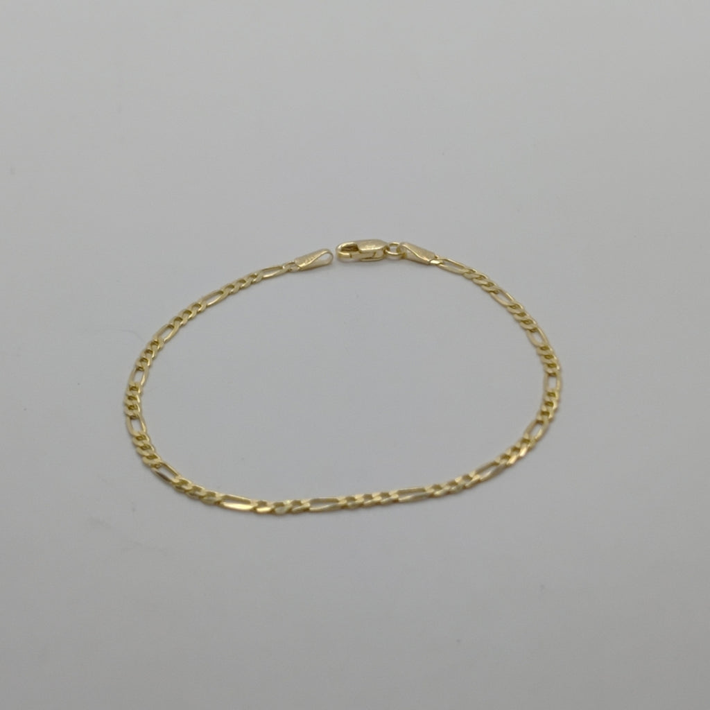 PULSERAS DAMA CARTIER 3 1 AMARILLA ORO 14K 1.9 (NUEVO)