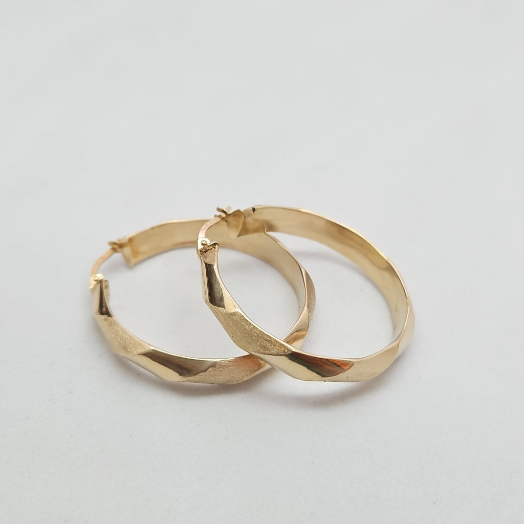 ARRACADAS PAR ORO 14 K 4.7 GRMS (SEMINUEVO)