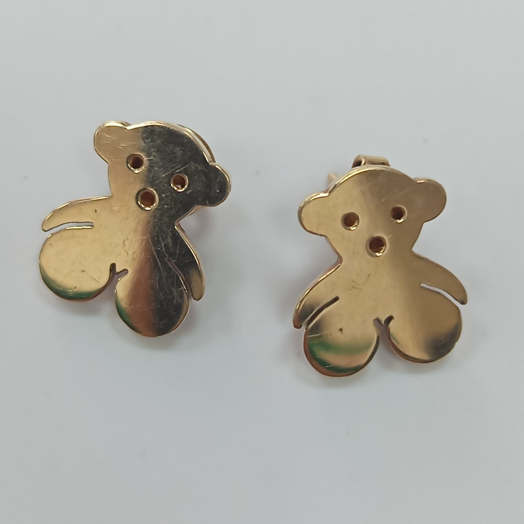 ARETES PAR ORO 14 K 4,40 GRMS (SEMINUEVO)