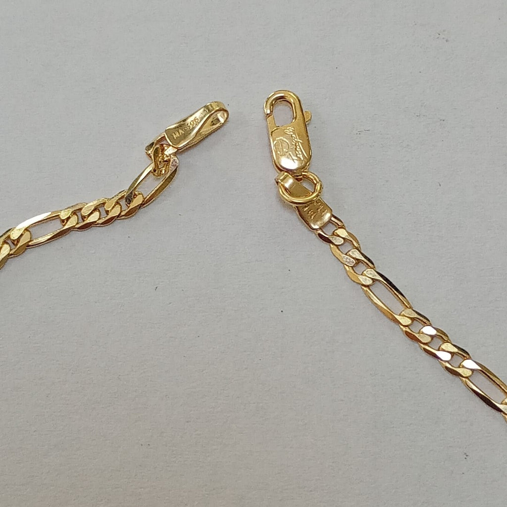 PULSERAS CABALLERO CARTIER 3 1 AMARILLA ORO 14K 2.2 (NUEVO)