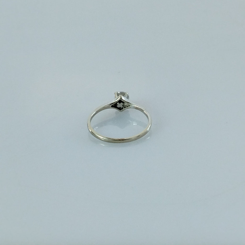 SOLITARIO ORO BLANCO 14 K 1,40 GRMS (SEMINUEVO)