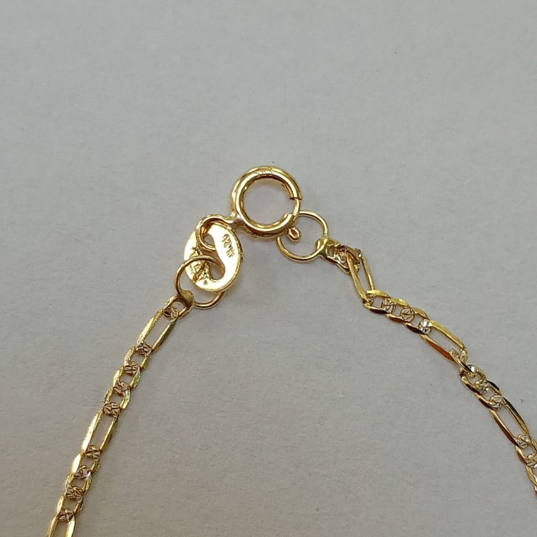 PULSERAS DAMA CARTIER 3 1 DIAMANTADA ORO 14K 0.8 (NUEVO)