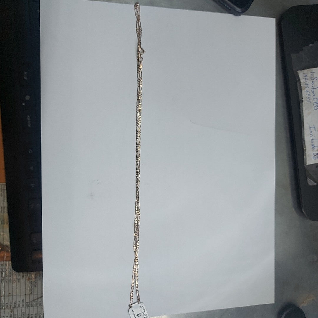 CADENA TEJIDO 3X1 PLATA .925 55 CM 4.2 GR (NUEVO)