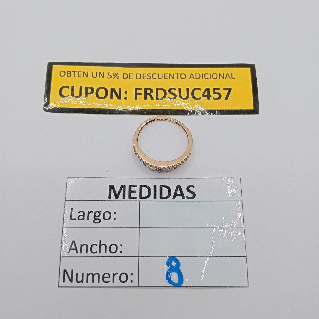 ANILLO ORO 10 K 1,80 GRMS (SEMINUEVO)