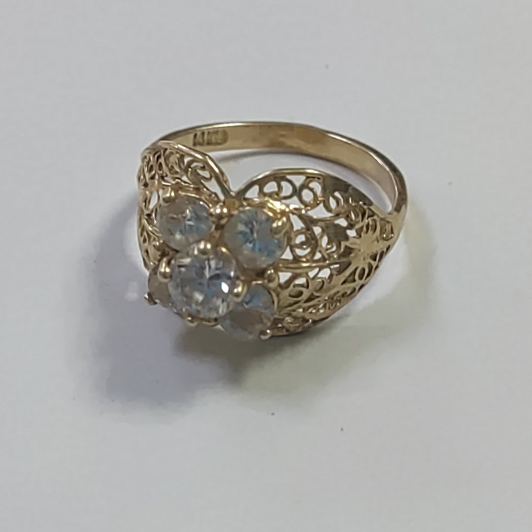 ANILLITO ORO 14 K 3,30 GRMS (SEMINUEVO)