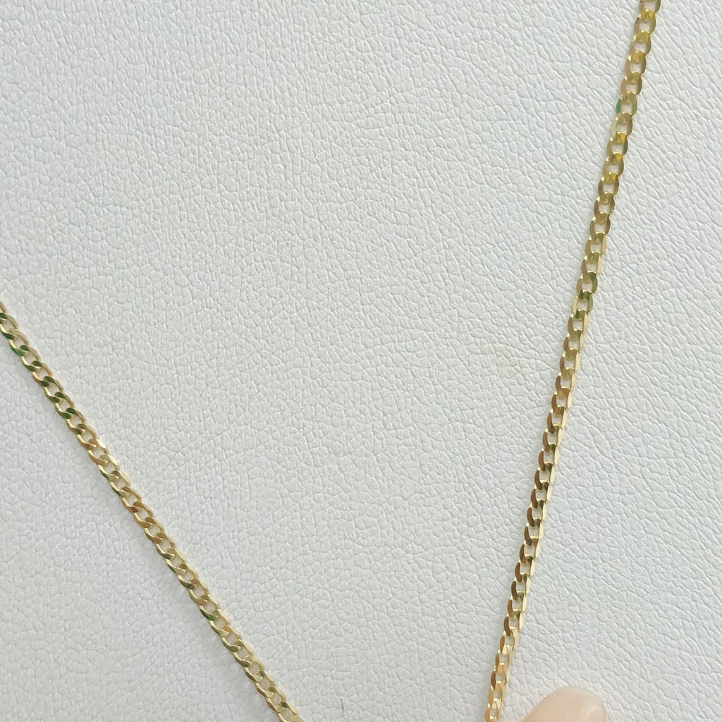 CADENAS BARBADA AMARILLA ORO 14K 2.1 (NUEVO)