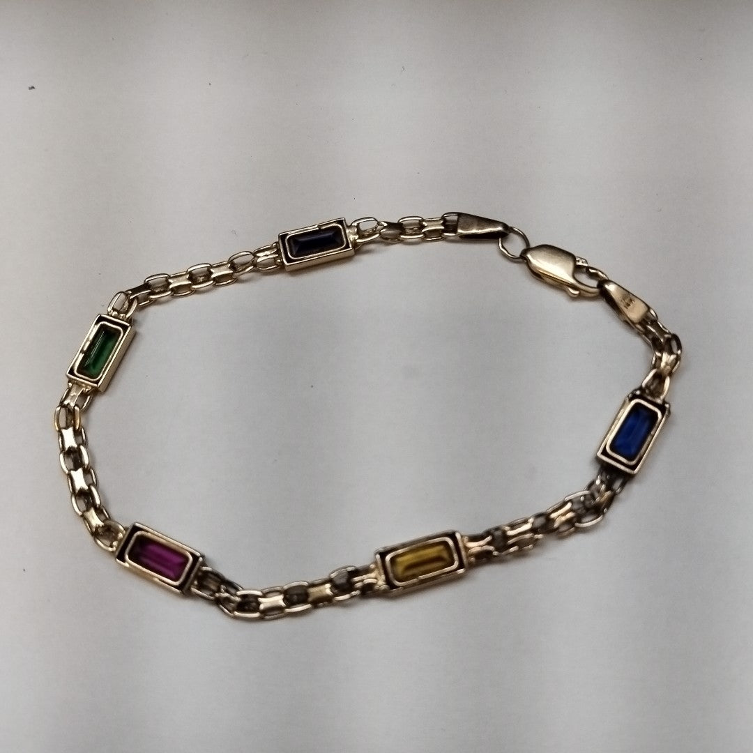 PULSERA ORO 14 K 6.3 GRMS (SEMINUEVO)