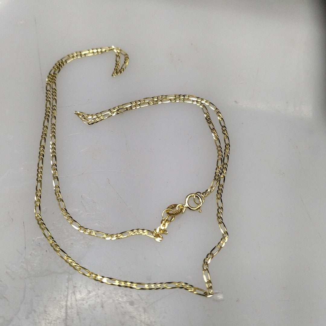 CADENAS CARTIER 3 1 AMARILLA ORO 14K 1.9 (NUEVO)