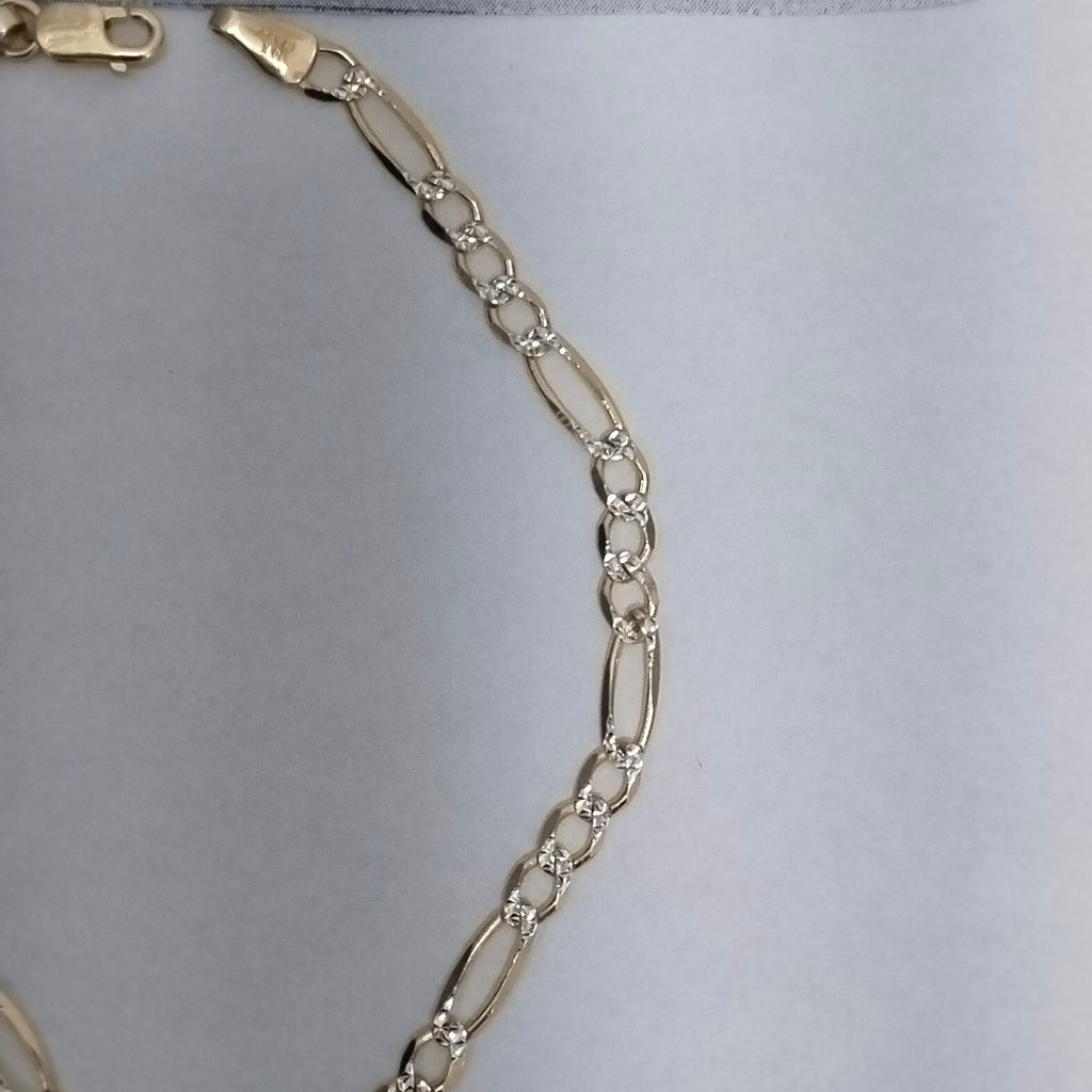 PULSERAS DAMA CARTIER 3 1 DIAMANTADA ORO 14K 2.6 (NUEVO)