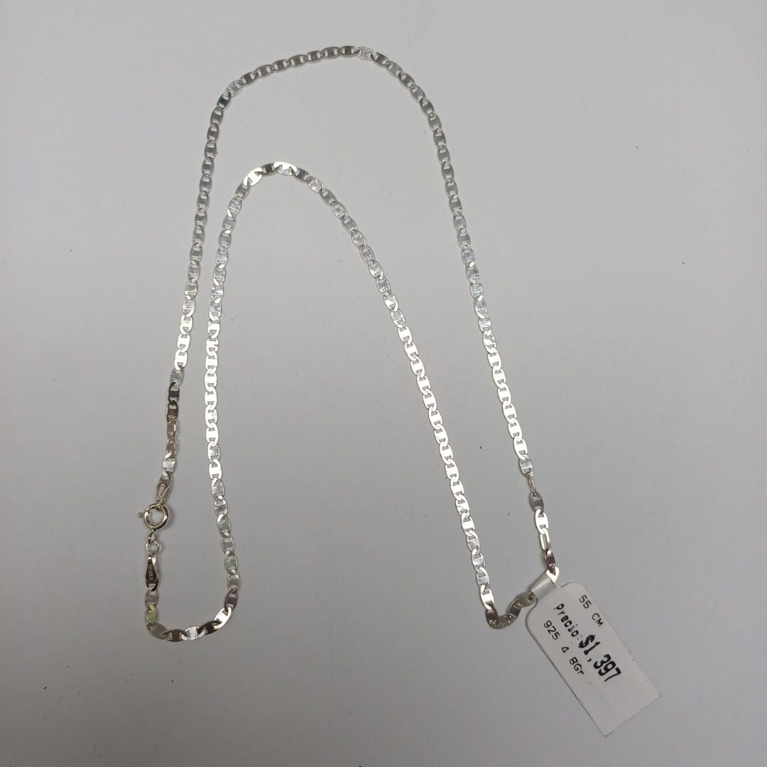 CADENA GUCHI PLATA .925 55 CM 4.82 GR (NUEVO)