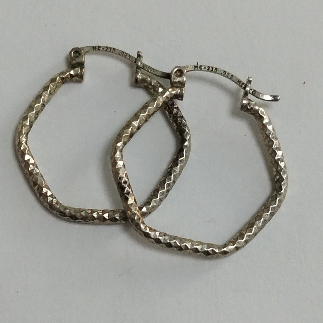 ARETES PAR PLATA 2 GRMS (SEMINUEVO)