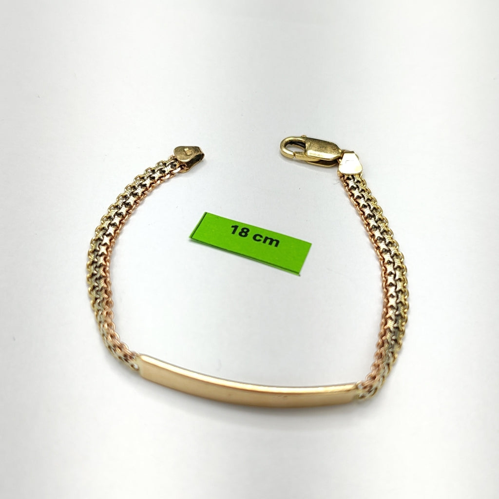 ESCLAVA ORO 14 K 8.6 GRMS (SEMINUEVO)