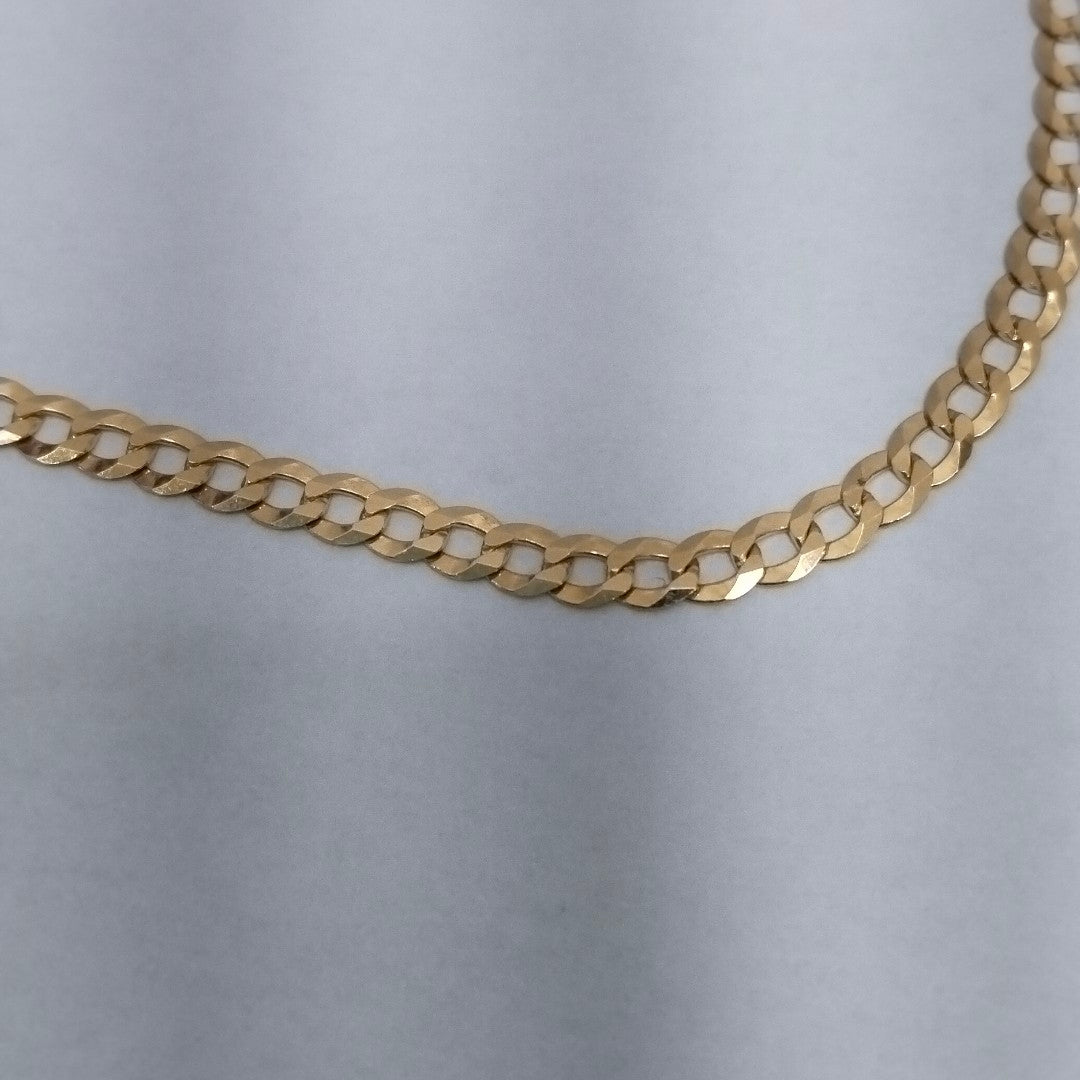 PULSERAS DAMA BARBADA AMARILLA ORO 14K 2.4 (NUEVO)